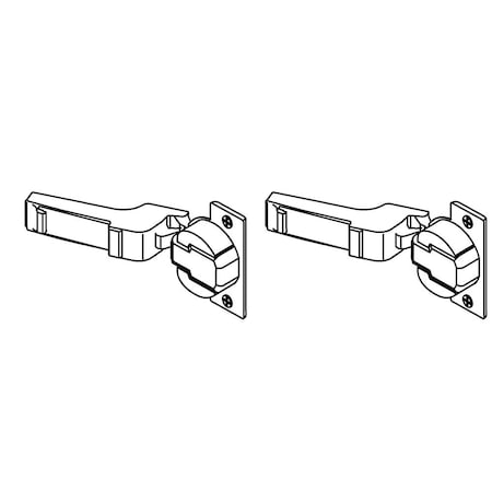 Kohler Door Hinge Service Kit, Half Overlay K-1374719